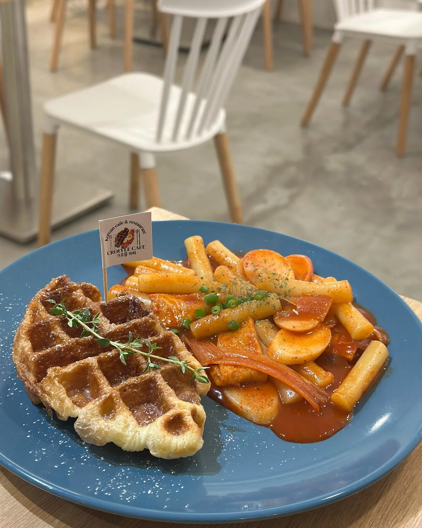 Tteokbokki and Korean mains